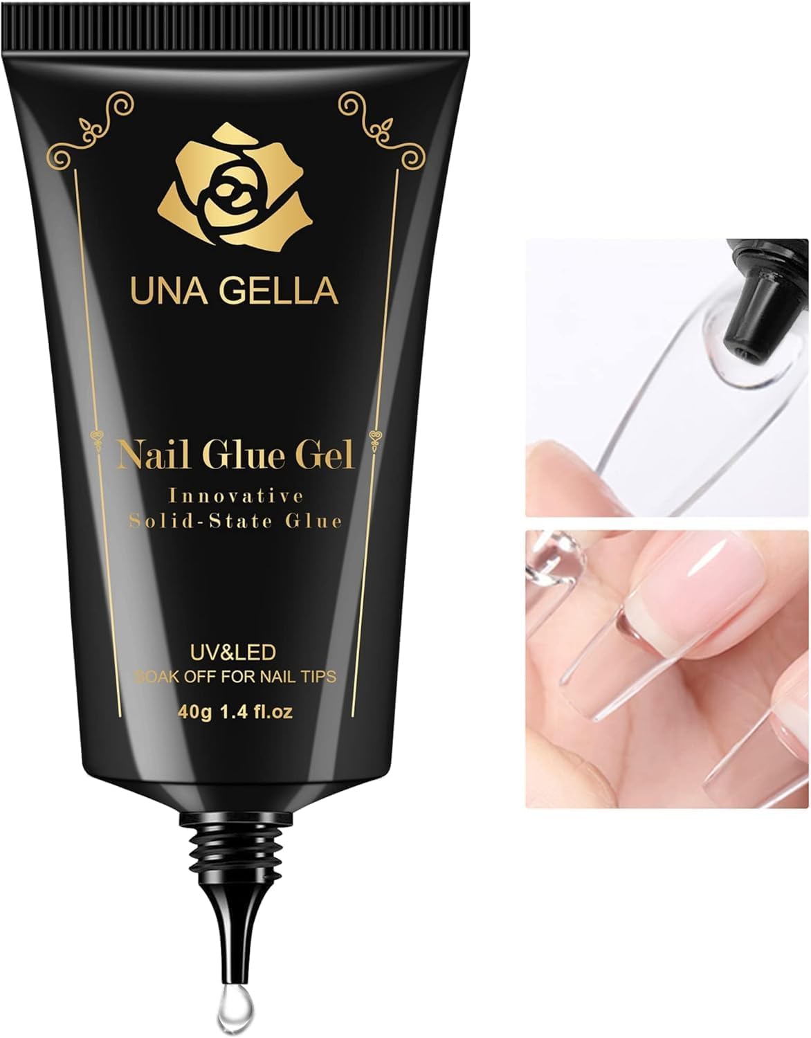 UNA GELLA Solid Gel Nail Glue