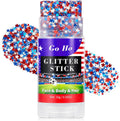 Go Ho Patriotic Star Face Glitter Stick