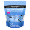 Neutrogena Micellar Water Makeup Remover Face Towelettes, Alcohol-Free (20 ct)