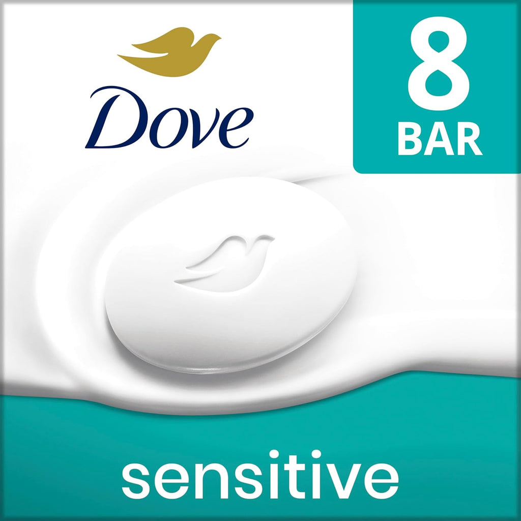 Dove Sensitive Beauty Bar Soap Set