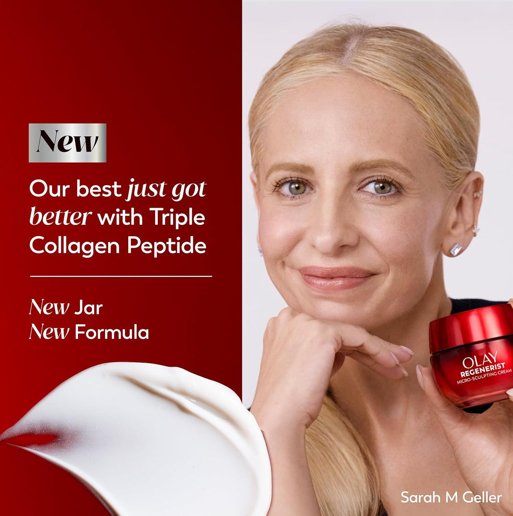 Olay Regenerist Micro-Sculpting Cream Fragrance-Free Face Moisturizer