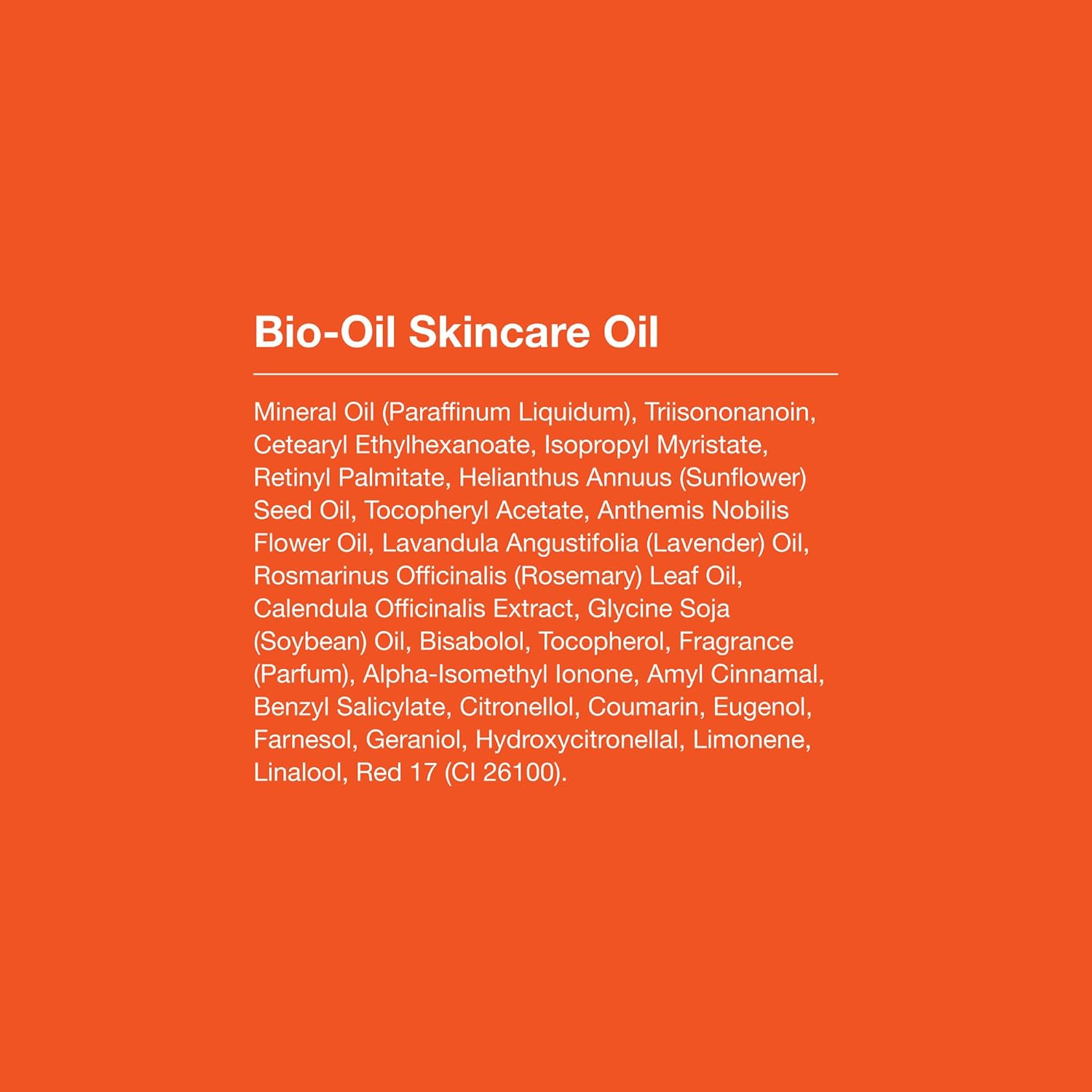 Bio-Oil Skincare Body Oil Serum