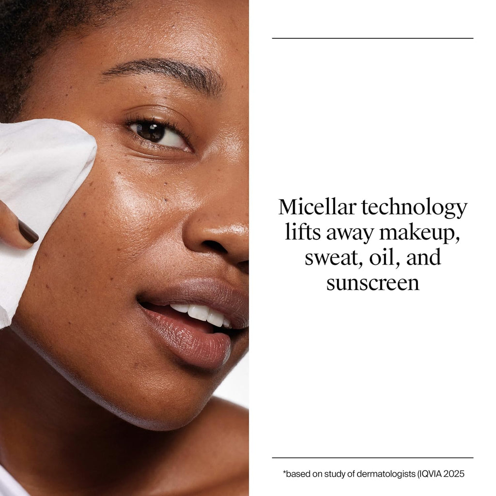 Neutrogena Micellar Water Makeup Remover Face Towelettes, Alcohol-Free (20 ct)