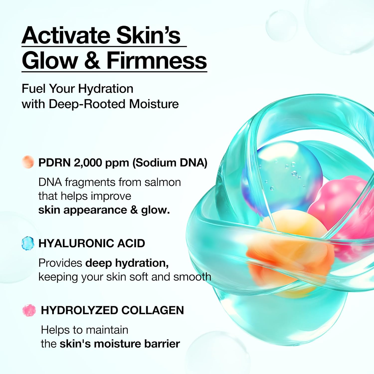 Anua PDRN Collagen Glow Facial Serum Spray, Hydrating Face Mist (3.38 fl oz)