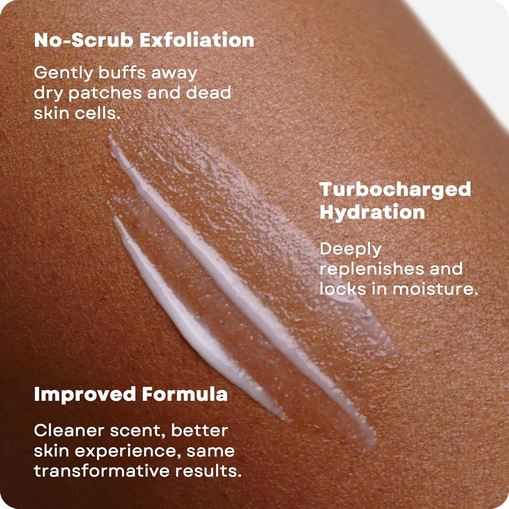 AmLactin Daily Nourish Therapeutic Body Lotion, 12% Lactic Acid Exfoliating Moisturizer (14.1 oz)