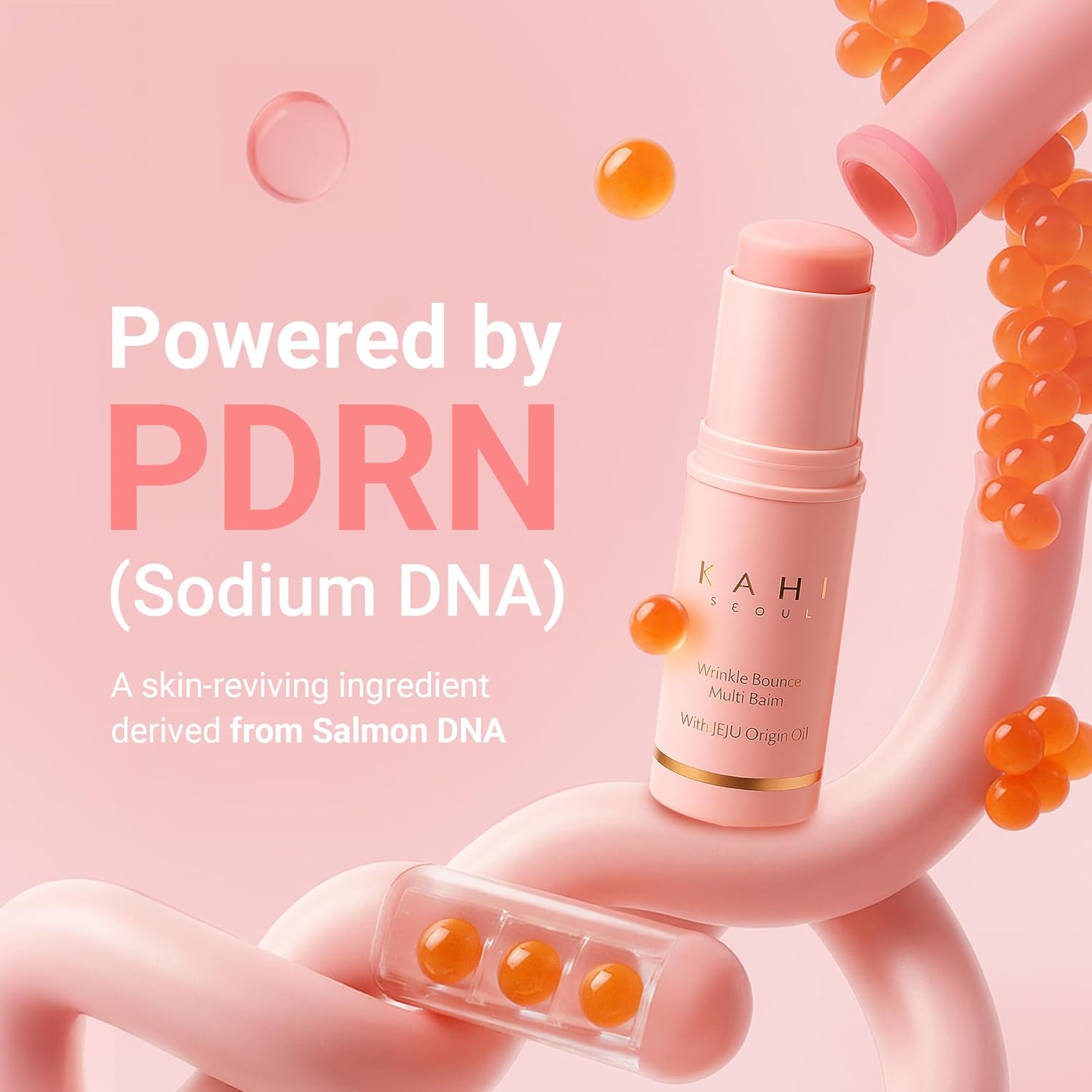 KAHI Wrinkle Bounce Multi Balm Stick: Intensive Salmon Collagen
