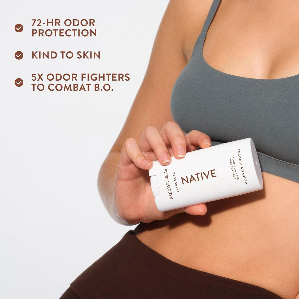 Native Deodorant Contains Naturally Derived Ingredients
