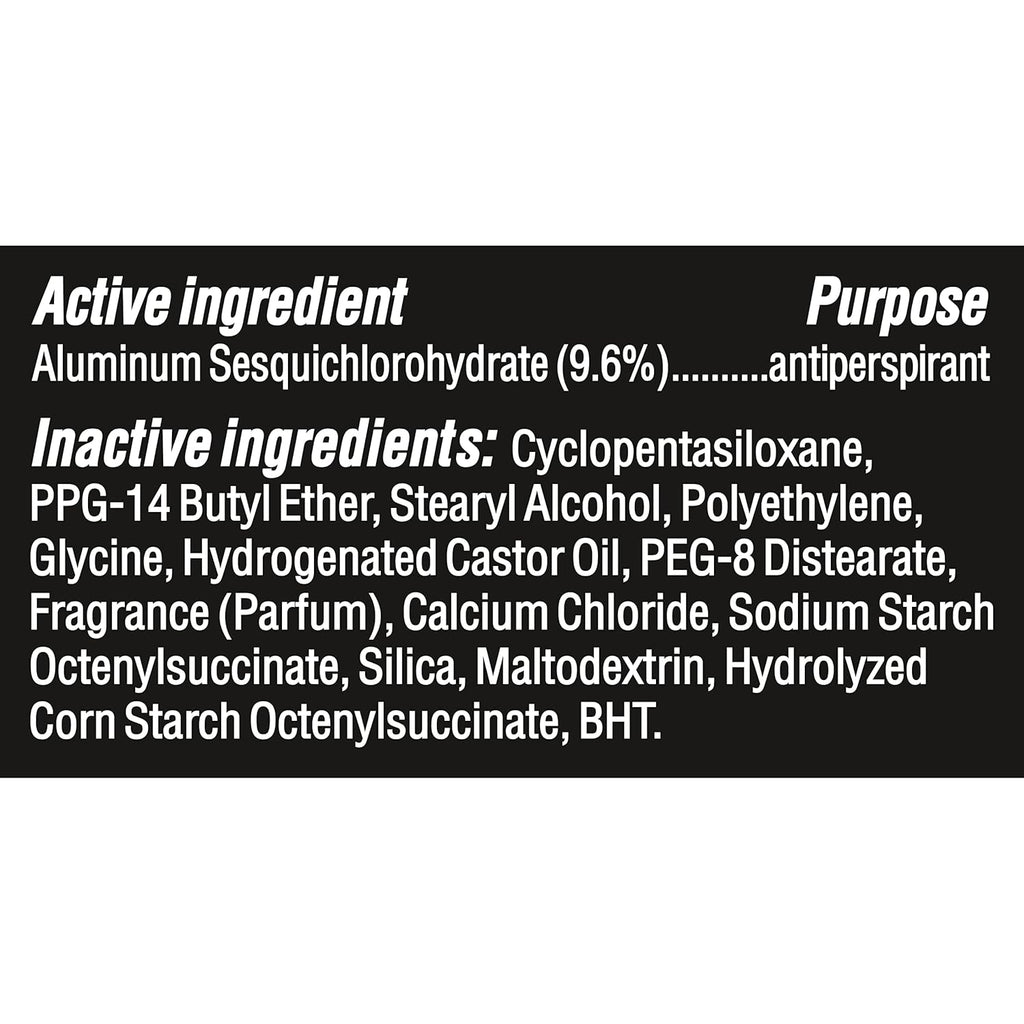 Degree Men UltraClear Antiperspirant Deodorant Stick, Black+White (2 Count, 2.7 oz)